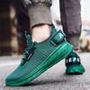 Summer Thin Mesh Breathable Casual Shoes Dad Shoes Student Soft Sole Lightweight Shock-absorbing Running Shoes