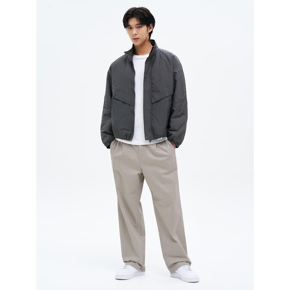8seconds Cotton Rayon Easy Pants Beige