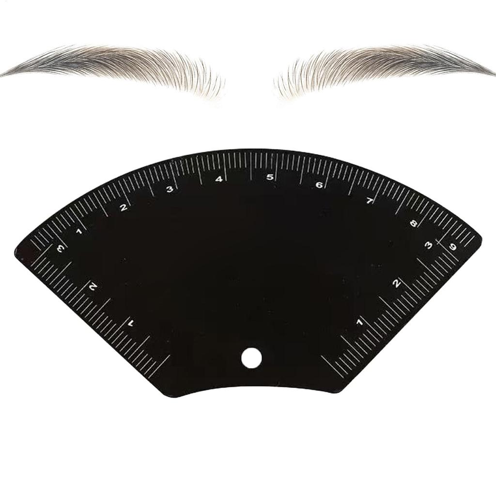 Brow Mapping Tool Brow Shaping Stencil Women Instant Brow Shaper Ruler Multi-Style Template for Fast Precise Shaping Brow Tool