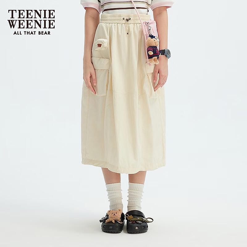 Teenie Weenie Women s Asymmetrical A-Line Long Skirt S