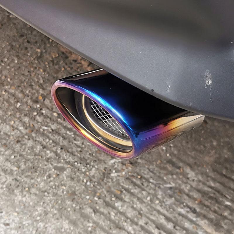 Stainless Steel Exhaust Pipe Muffler Tailpipe Muffler Tip For Lexus UX 200H 250H 260H - Car Rear Tail Throat Accessories