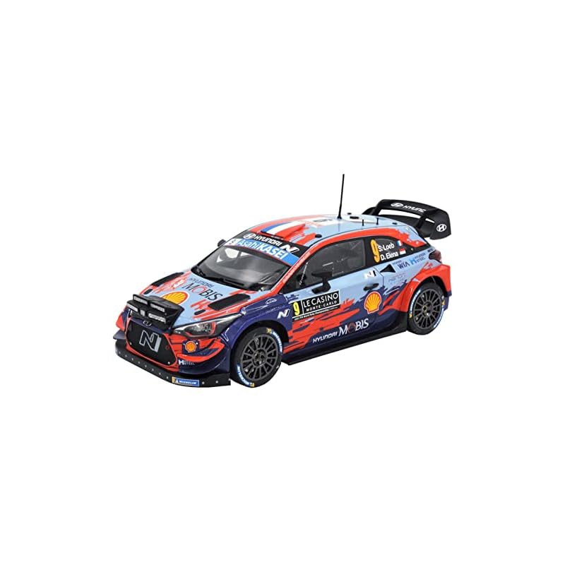 Platz Belkits 1/24 Scale Hyundai i20 Coupe WRC 2020 Monte Carlo Rally Winner Plastic Model Kit BEL021