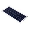 40W DC 18V Solar Panel Battery Charger Portable Flexible Solar Cell Board Crocodile Clips Car Charger For Phone RV Car