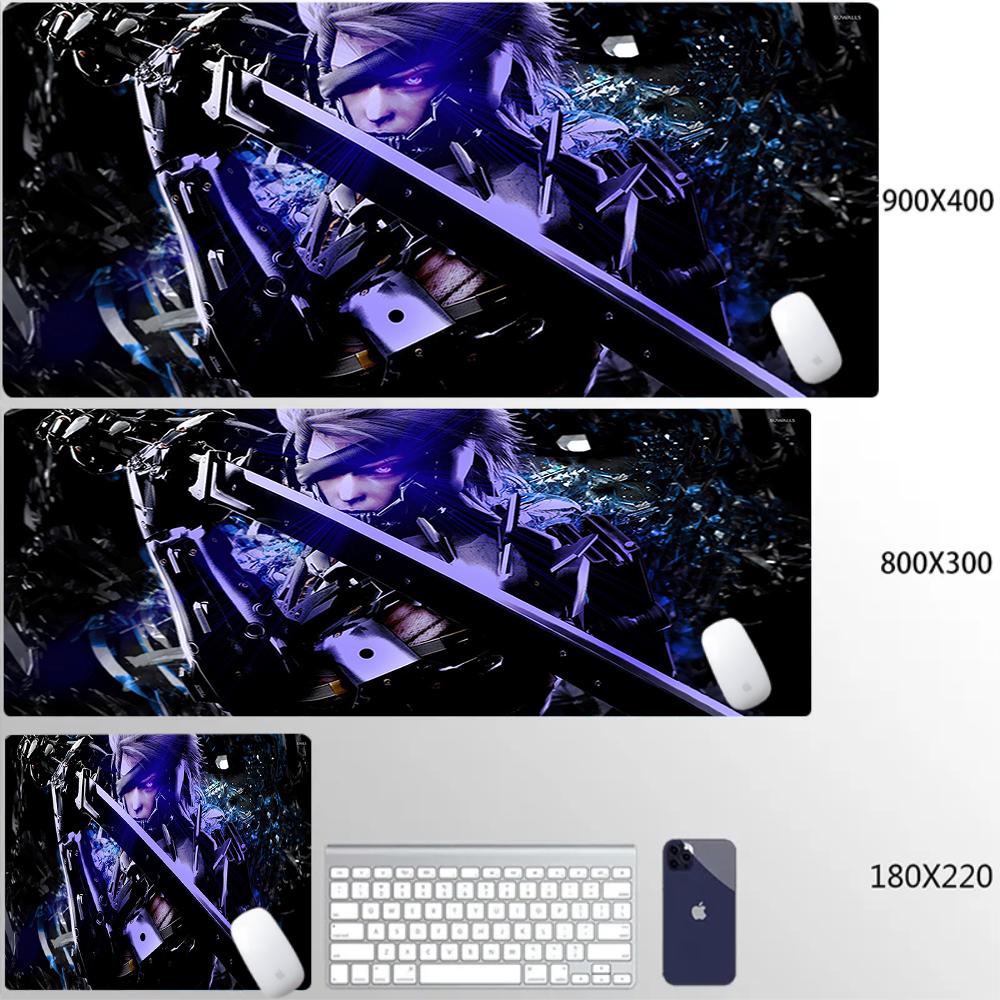 Mouse Pad Office PC HD Anime Gamer Cabinet Keyboard Pad Mousepad Metal Gear Solid Laptop Gaming Accessories Desk Mat XXL Carpet