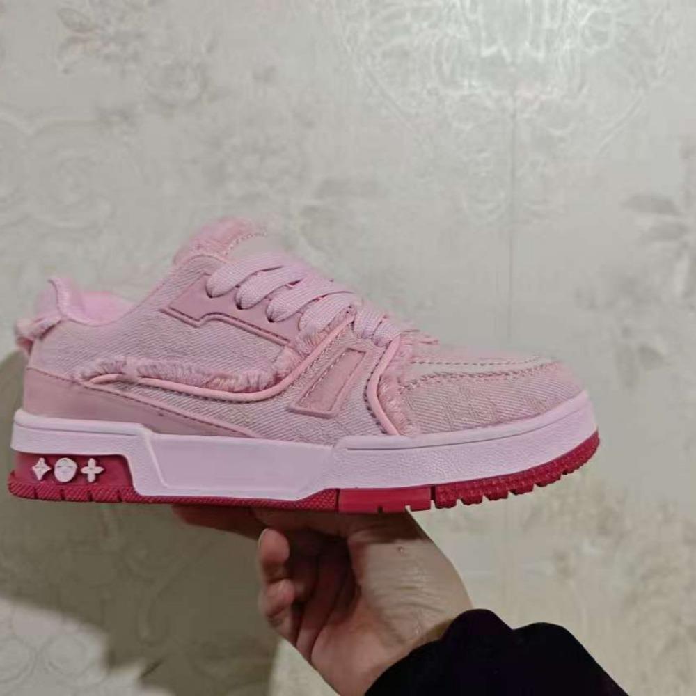 Retro-Sneaker für Herren Damen Fransenkante Lässige Brotschuhe Unisex Mode Sportschuhe