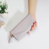 Women's Long Korean-Style Wallet with Heart Pendant and Tassel