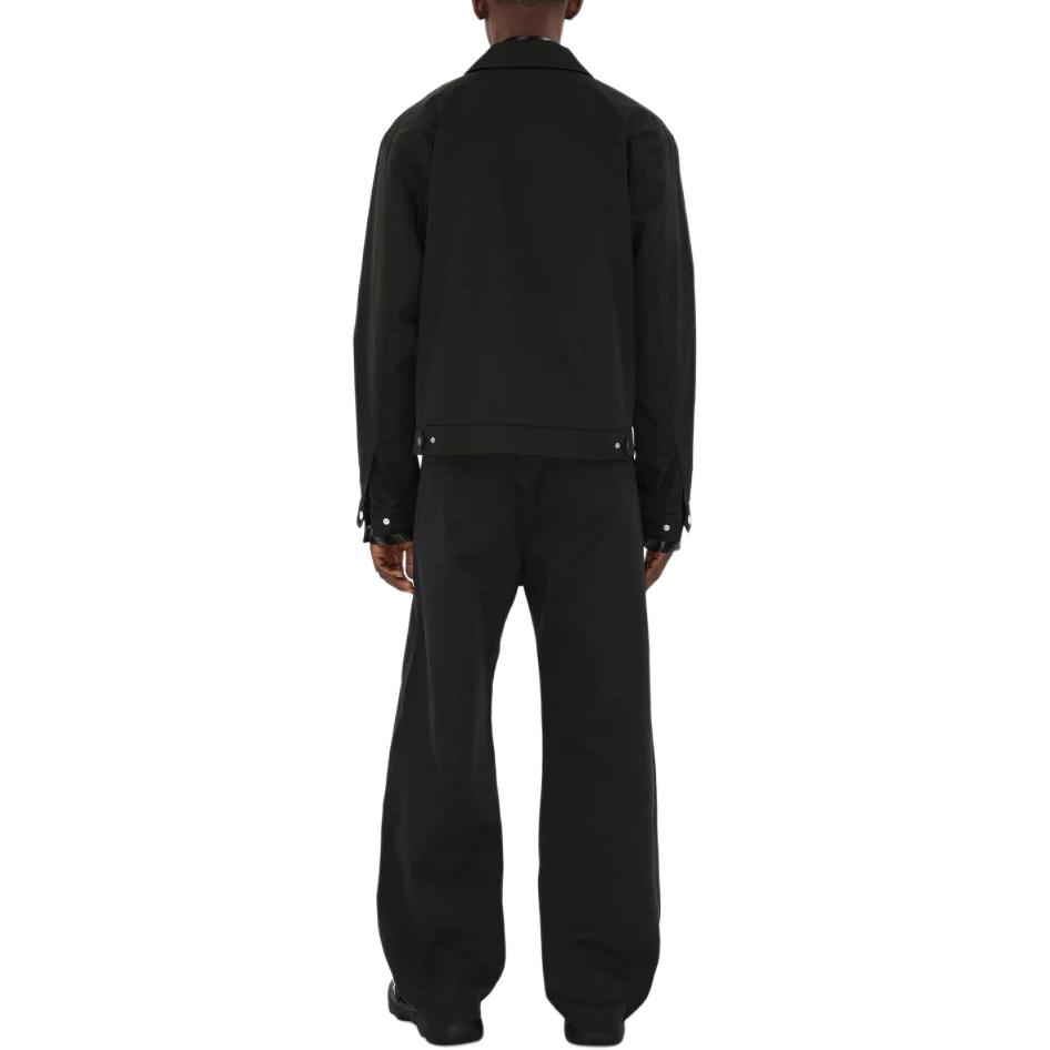 Burberry Mid-Rise Wide-Leg Chino Trousers 80831731