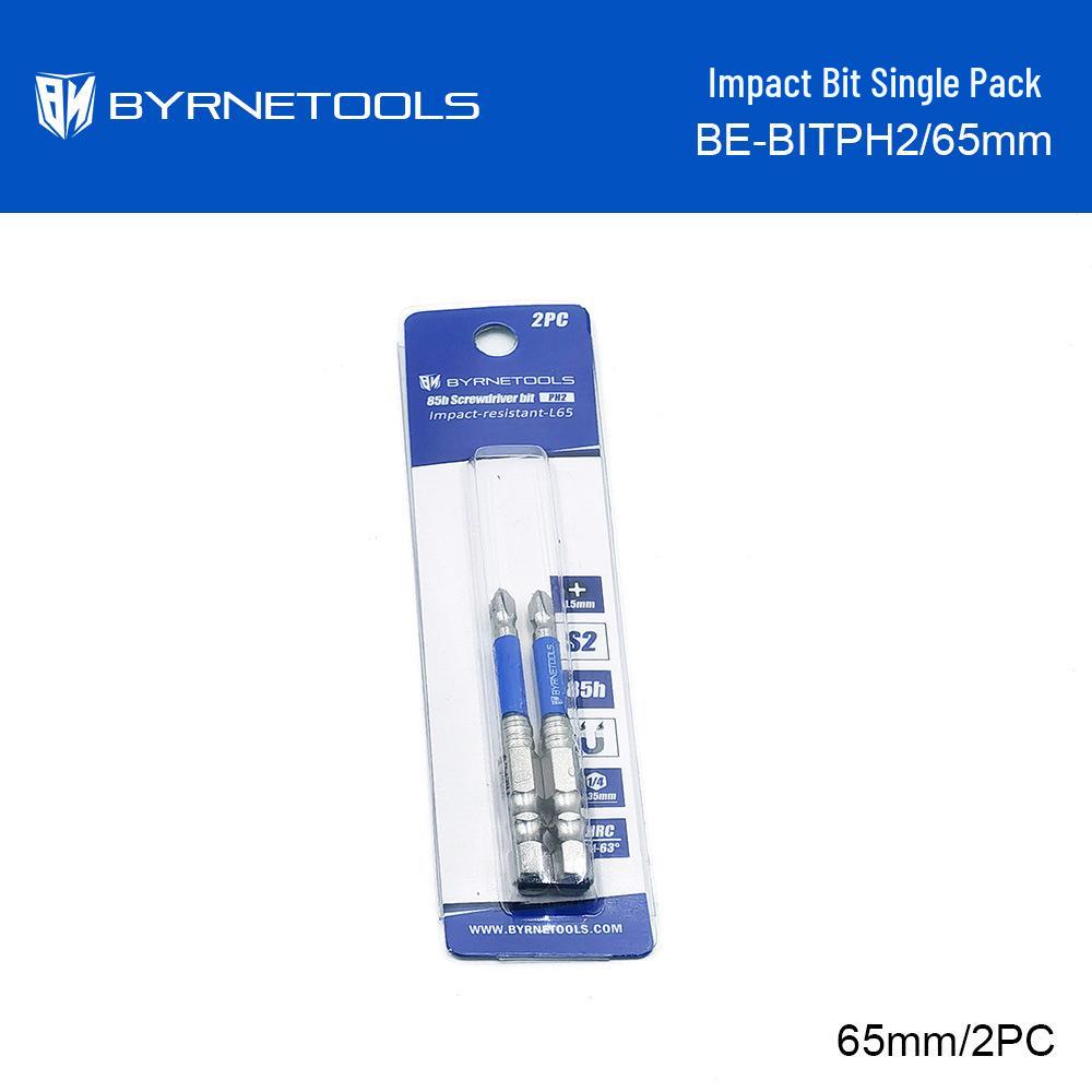 

Byen Tools Magnetic Phillips Impact Bit - High Hardness Alloy Steel, Wear-Resistant, Non-Slip, Extended Electric Screwdriver Bit.