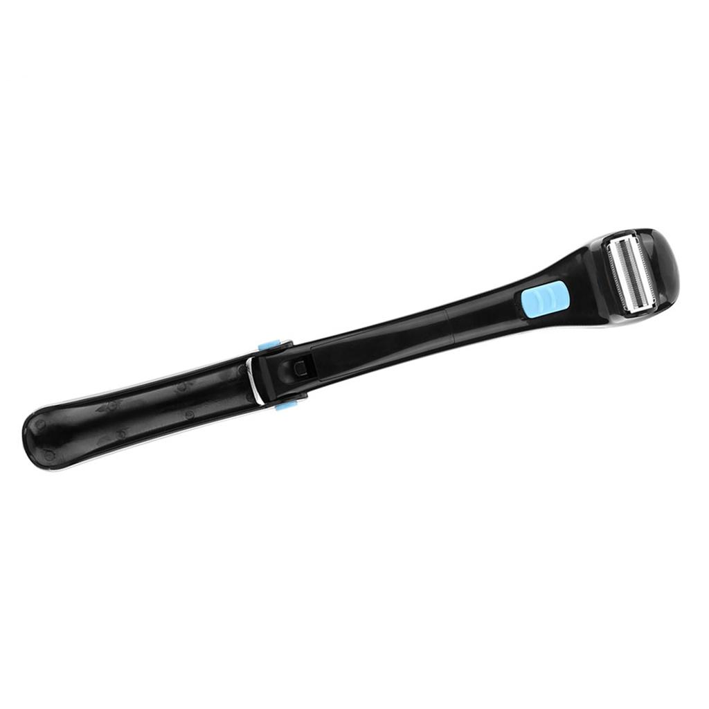 Electric Back Hair Shaver Doityourself Cordless Foldable Back Hair Trimmer Removal Tool