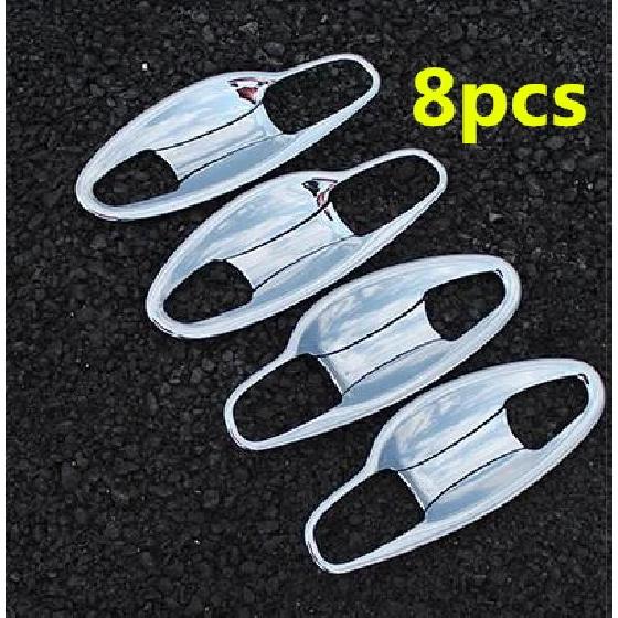 For Kia Sorento L 2015 2016 2017 2018 Car Body Styling Armrest Handrail Trim ABS Chrome Outside Door Bowl Stick Lamp Frame Panel