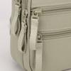 Outdoor Multi-Compartment Men's Chest Bag Solid Color Crossbody Bag