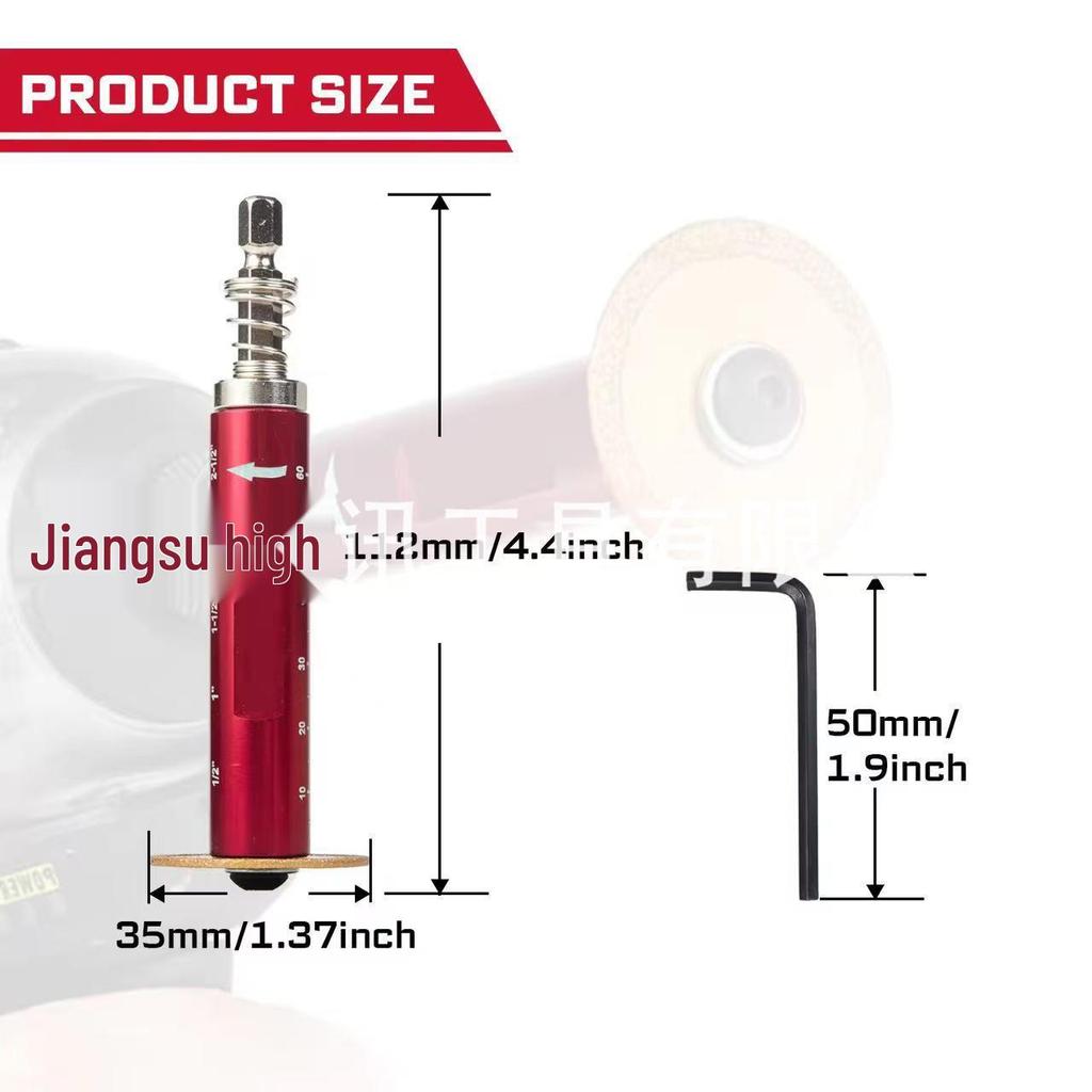 Mini Adjustable Inner Pipe Cutter with Limit Stop for Drain Tubes