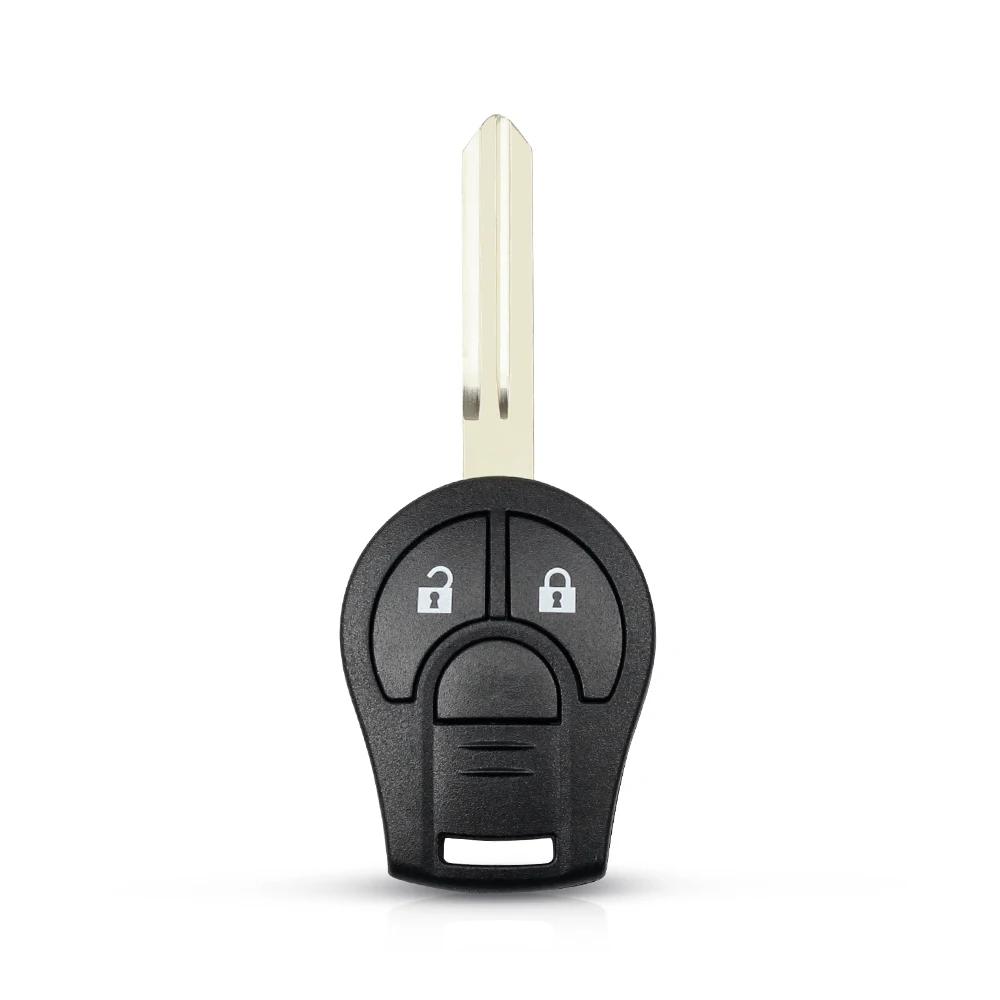 Case Fob Remote Key Shell 2/3/4 Buttons For Nissan Cube Qashqai Juke Suny Sylphy March Tiida Micra Remote Fob