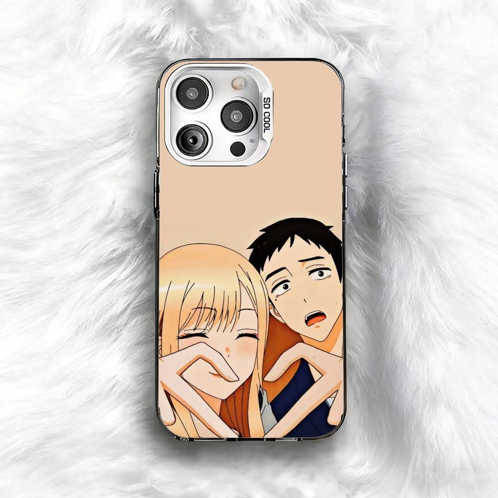 

My D-Dress-Up D-Darling Phone Case For iPhone 16 17 15 14 12 13 Pro Max Black Color Shockproof Cover iPhone14Pro