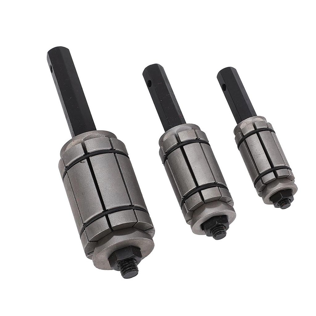 3 Pieces Car Tail Pipe Expander Exhaust Muffler Spreader Tool Set