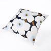 Marimekko cushion cover, 50 x 50 cm, Pieni Unikko pattern, blueberry, white, cold blue, 76433 076433 585. Cushion insert sold separately. Scandinavian