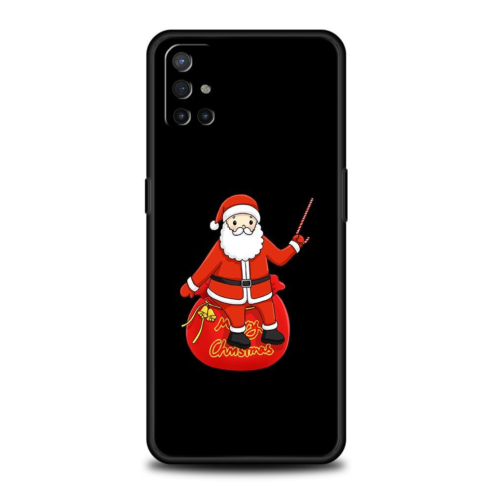 Pouzdro na telefon pro OnePlus 11 10 9 Pro 9T 12R 10R 9R 9RT 10T 8T 8 7 6T 7T Nord 2T CE 2 5G N200 N10 N100 Vánoční Santa Claus
