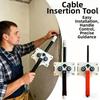 Orange Black Multi Functional Cable Puller Wire Threading Tool For Electrical Wiring Construction Hand Tools 22cm