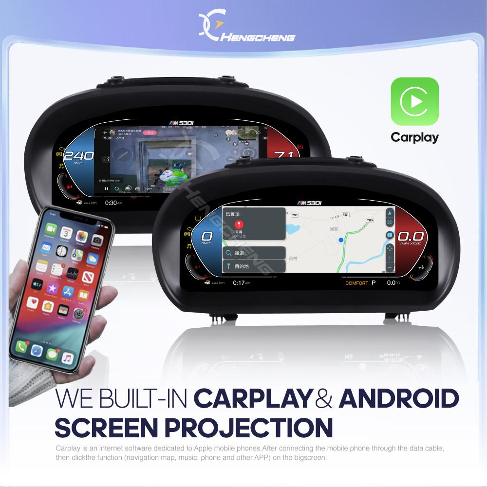 For BMW X1 E84 2006-2014 Digital Cluster LCD Dashboard Cockpit Virtual Instrument Carplay