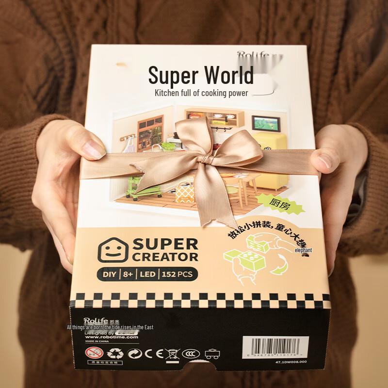 Rolife Super World DIY Miniature Room Kits