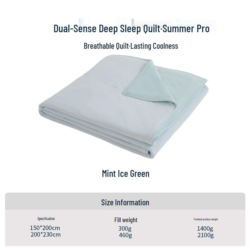 Summer Deep Sleep Quilt - Four Seasons Temperature Control for Parent-Child and Air Conditioning. Warm Spring, Autumn Comforter Core.
