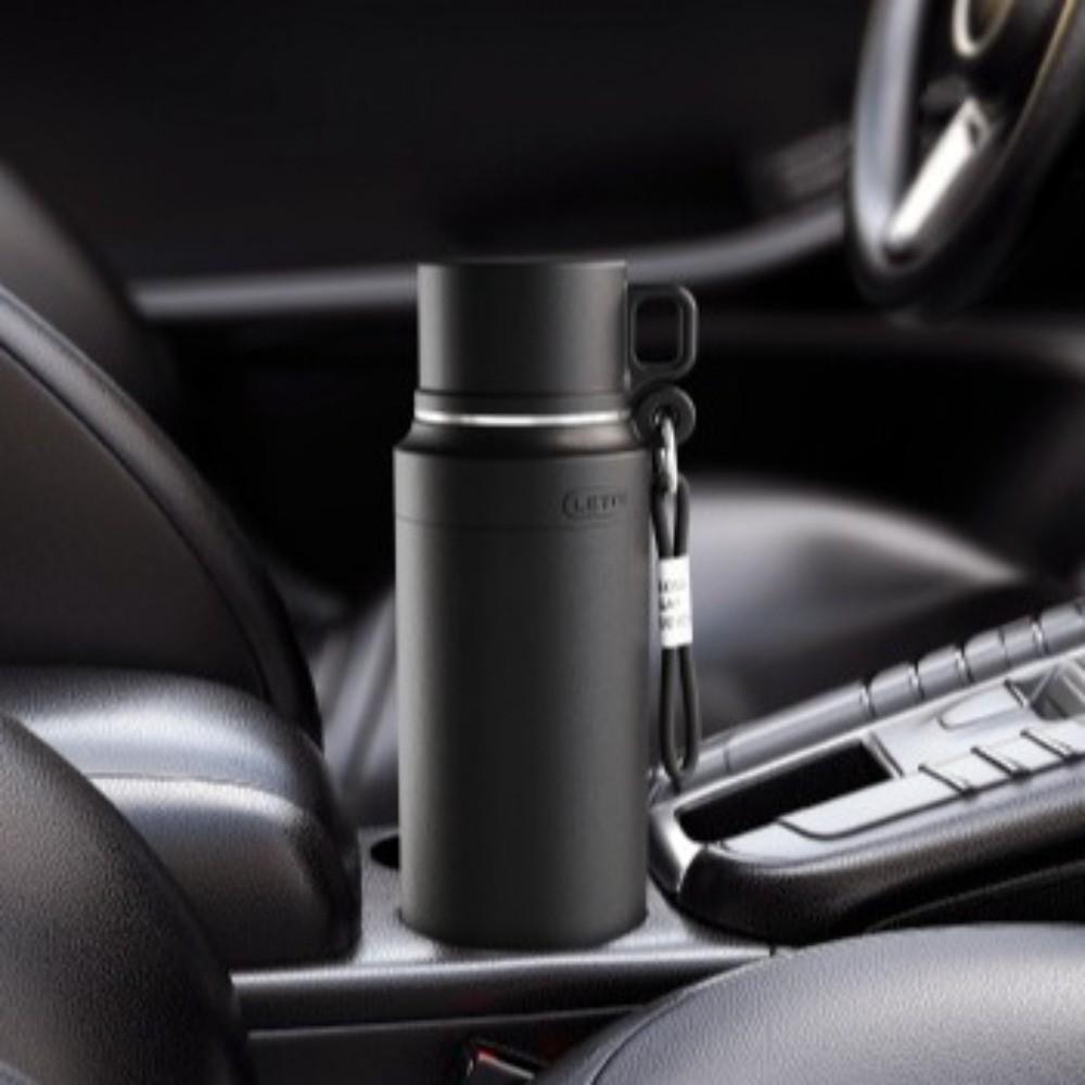 Double Wall Portable Water Cups 800ml Insulated Drinking Cup Reusable Vacuum Flasks  Office Use