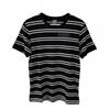 Breathable Moisture-Wicking Striped Sports T-Shirt Men Tops 585230-01