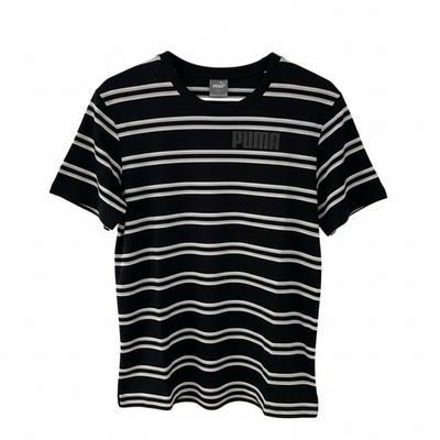 Breathable Moisture-Wicking Striped Sports T-Shirt Men Tops 585230-01