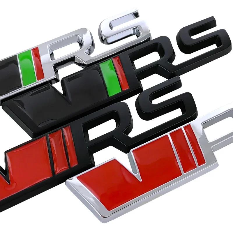 Alloy Car Front Grille Logo Trunk Emblem Badge Sticker for VRS  Octavia Yeti Fabia 1 Kodiaq Karoq 2 A7 Tour RS Superb Rapid