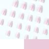 French-Style Artificial Nails with High Quality Resin Material for Nail Art School Home Use