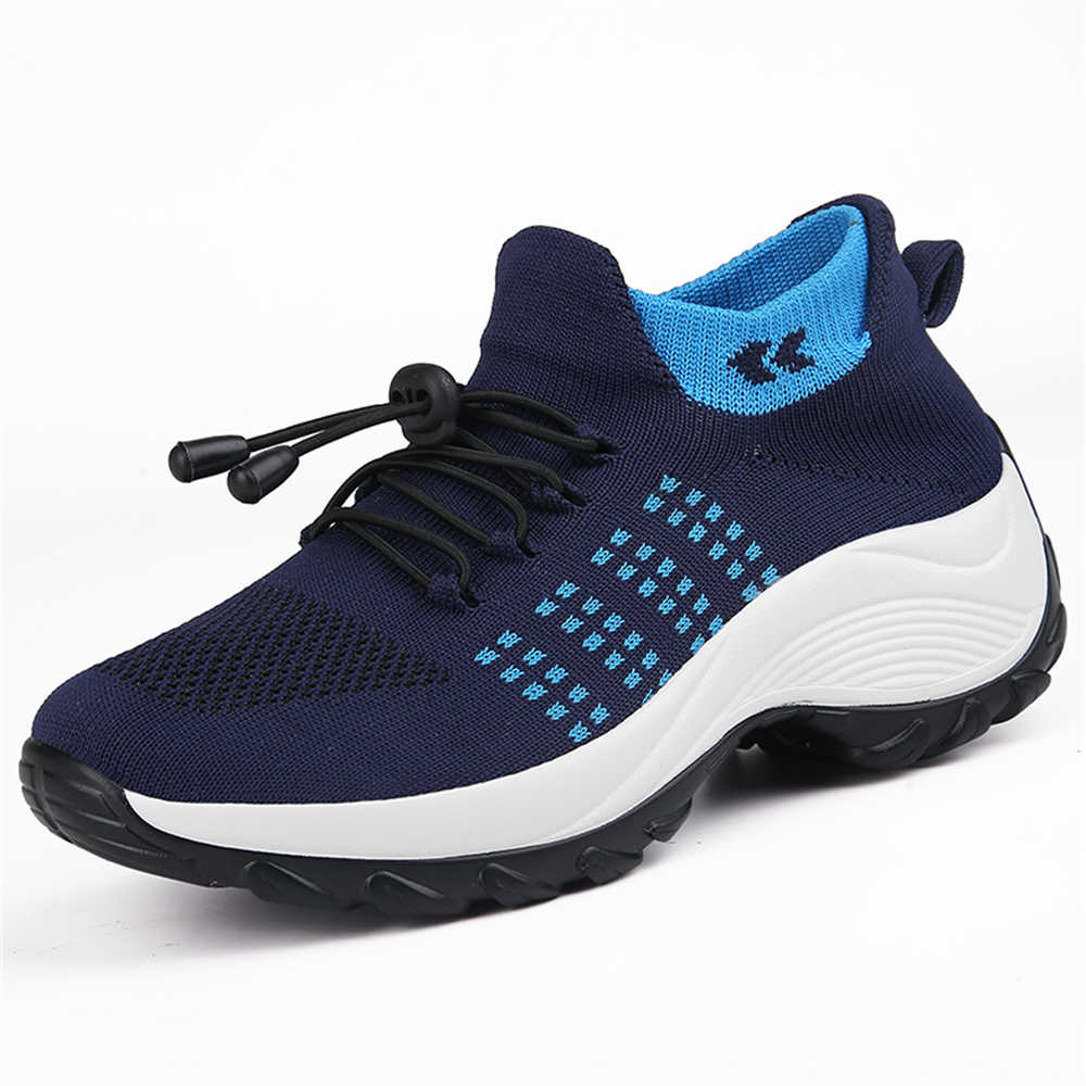 Fashion Stocking Extra Large Sizes Home Loafers Women Sneakers Original Woman Flat Shoes Sport High-tech Tenisky Krasovki Choes