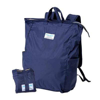 Aimedia Eco Bag Compact Folds To the Size of Your Palm Backpack, Foldable, Bag, Backpack, Unisex, Lightweight, Water-Repellent,