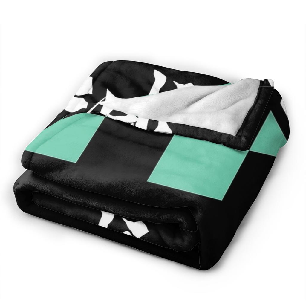 Kimetsu No Yaiba Tanjiro Kamado Coperta Flanella Novità Morbida Plaid per Letto Divano Autunno/Inverno