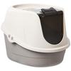 Amazon Basics Cat Litter Box with Hood, Large, 61 X 46 X 43 Cm, Multicolor