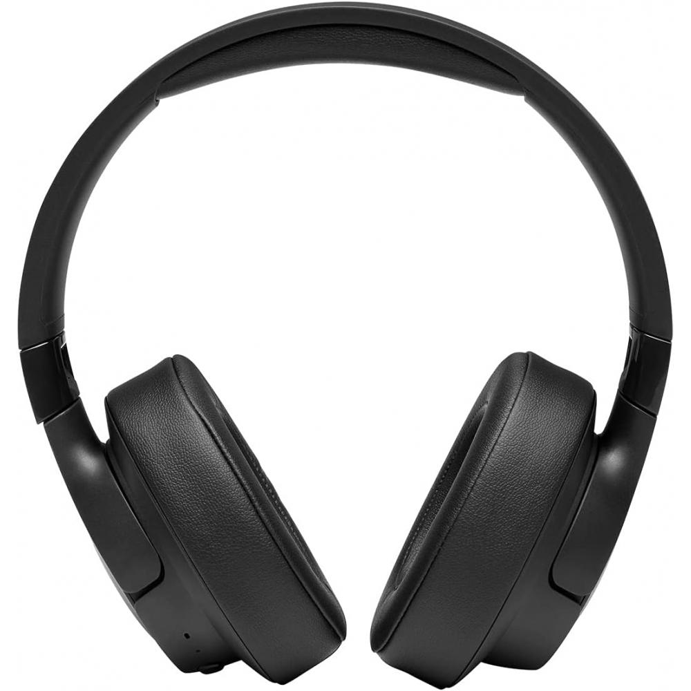 QIIZCP Tune 710bt Kabelloses Over-Ear-Bluetooth mit Mikrofon, 50-Stunden-Akku, Freisprechfunktion, tragbar, Schwarz 