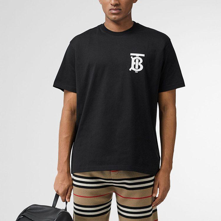 Burberry SS21 T Shirt Men's Black 80174841