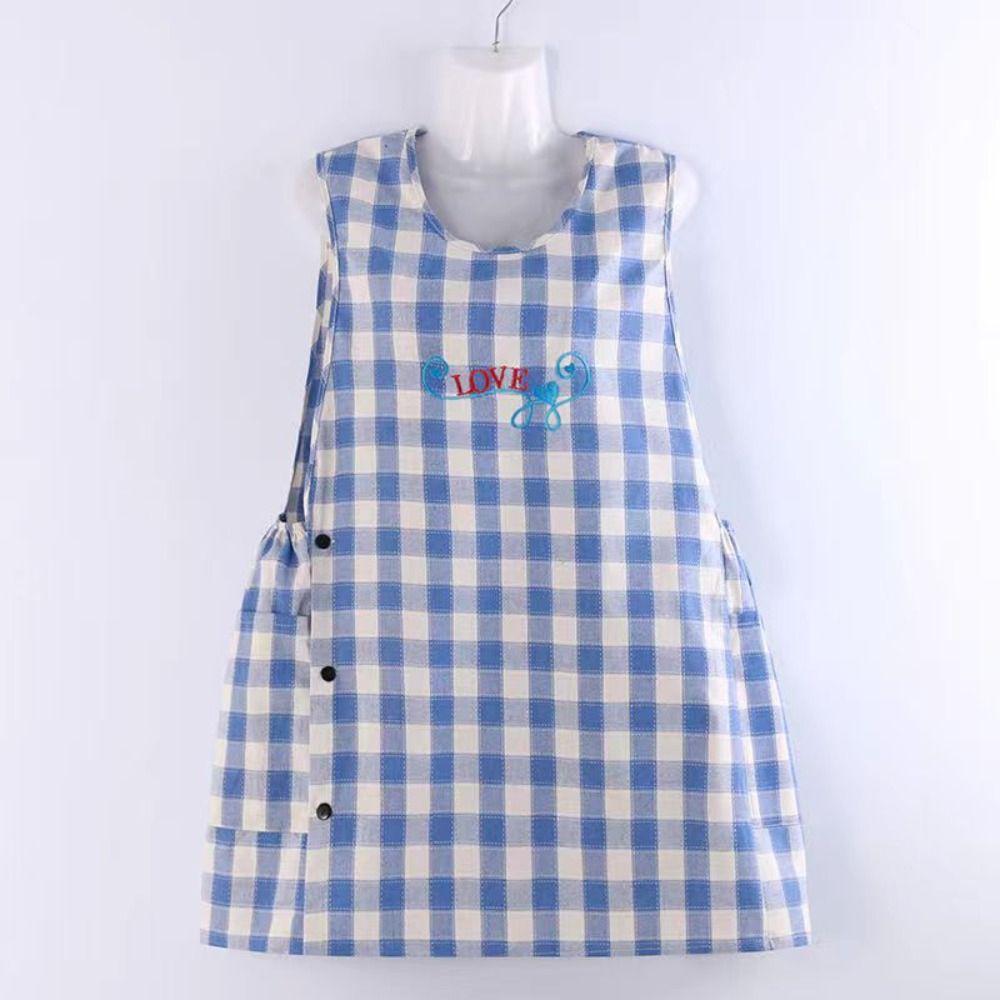 Breathable Cooking Aprons Vest Style Wipeable Hands Stain-Resistant Apron Anti Dirty Multipurpose Working Clothes