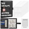 A5 Budget Binder 100 Envelope Savings Challenge Binder Sets Students Notebooks Suppliers Journal Books
