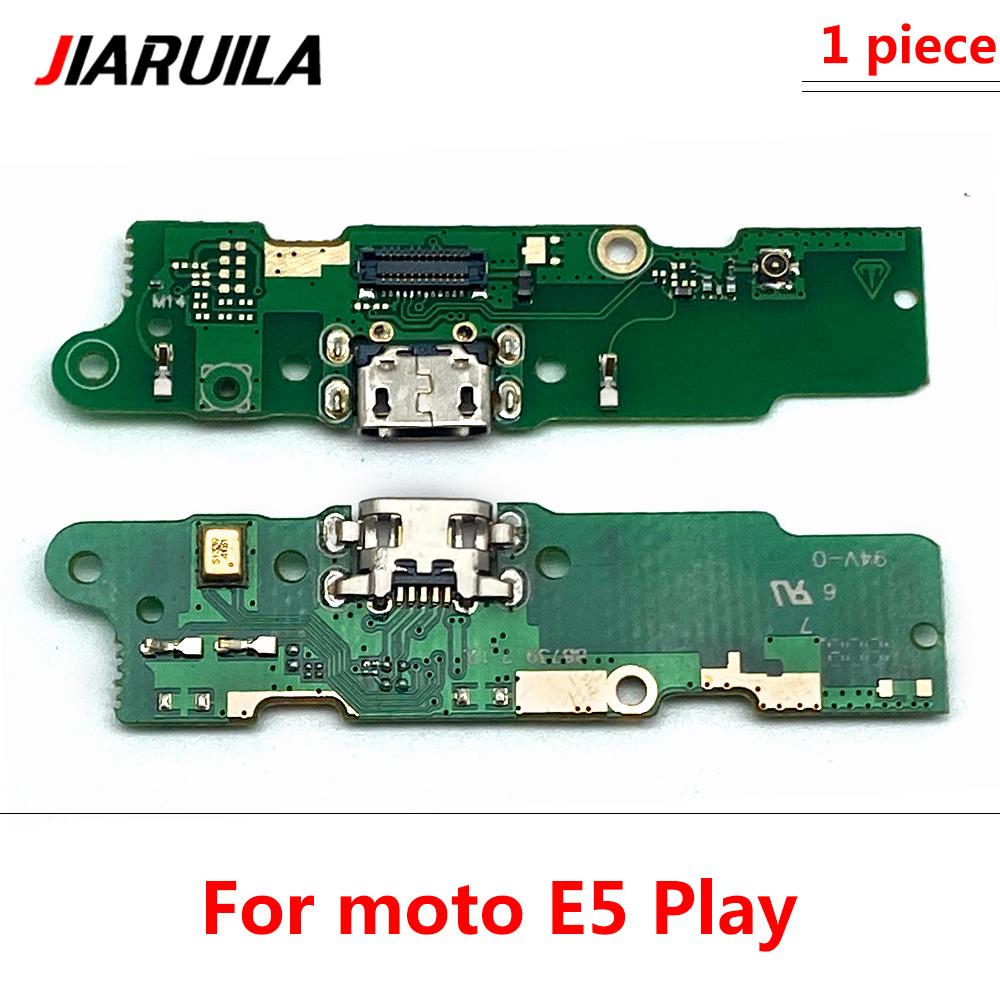 USB Charging Port Charger Board Flex Cable For Moto E7 E6S E1 E6 Plus E1 Play Go E7 Power Dock Plug Connector With Microphone