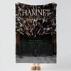 Novel HHamnet Throw Soft Warm Flannel Blanket Multiuse Throw for Bed Sofa Office Air Conditioning Nap Blanket
