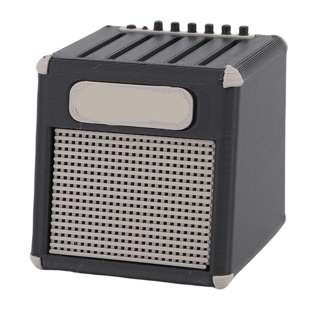 Gitarrenplektren Display Halter Box Stilvolle 5 Gitarrenplektren Organizer Hülle für Musikbegeisterte Musiker Schwarz D