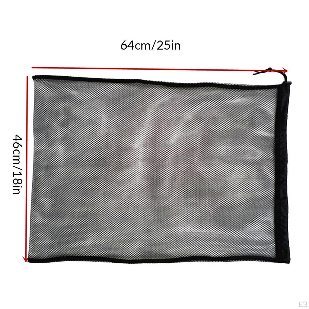 Heavy Duty Mesh Drawstring Bag for Snorkeling Goggles Equipment 25'' X 18''