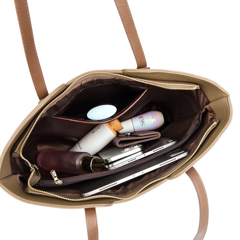 Women's Cross-Border Tote: 2026 Fashionable Large-Capacity Work Handbag