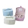 Large Capacity Minimalist Jewelry Organizer Box With Multi-Layer Storage Necklaces Earrings Rings