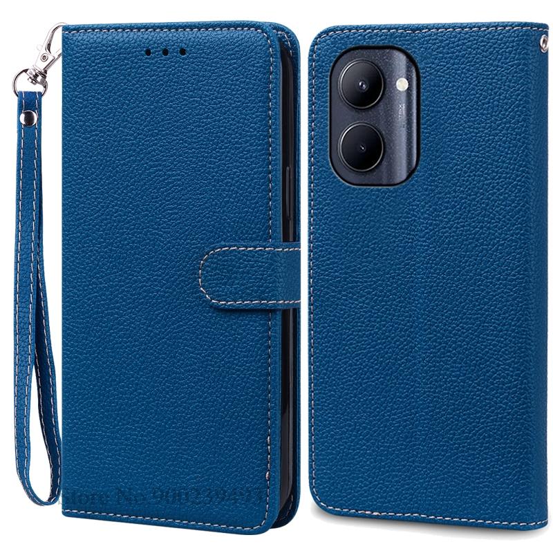 Für Realme C33 Hülle Leder Klapp-Brieftaschenhülle Für Realme C33 Hülle Handyhülle Brieftasche Buch Coque Fundas Shell
