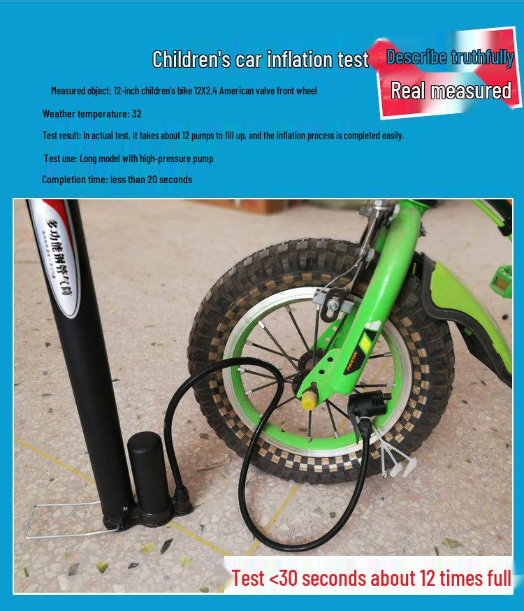 High-Pressure Portable Electric Pump for Bicycles, Cars, Motorcycles, Basketballs, Toys, and More