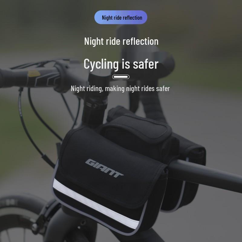 Oberrohr-Satteltasche für Mountainbikes mit Handyhalter
