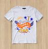 Individuelles Retro Vibes Grafik-T-Shirt Design Unisex Jersey Kurzarm-T-Shirt