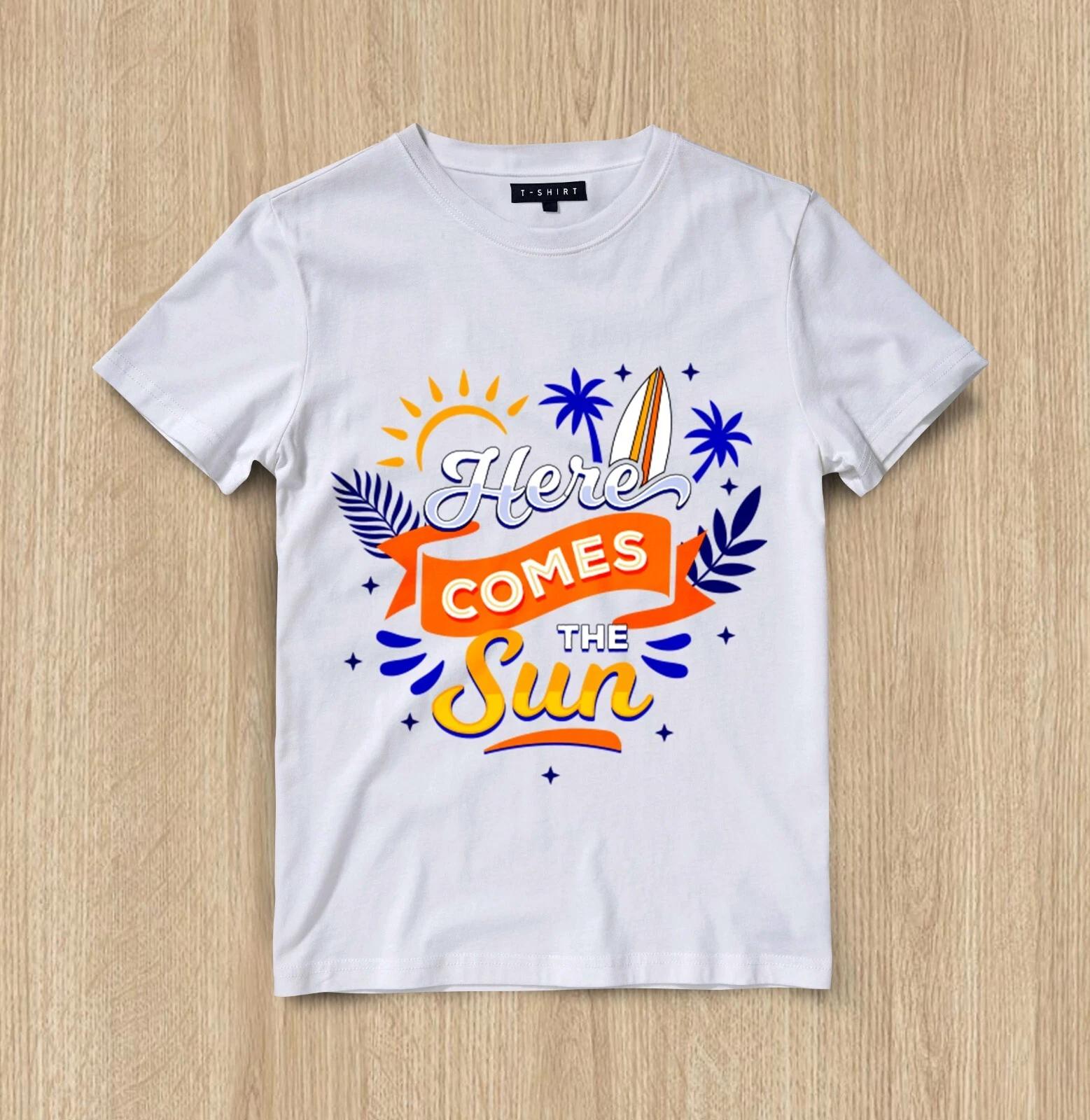 Custom The Retro Vibes Graphic T-shirt Design Unisex Jersey Short Sleeve Tee 4XL