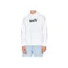 Levis FW22 Mikina s pevným logem Pánské mikiny Bílá 38479-0078